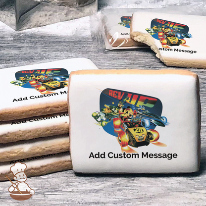 Mickey and the Roadster Racers Rev Up Custom Message Cookies (Rectangle)