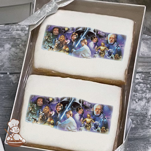 Star Wars A Galaxy Far Far Away Cookie Gift Box (Rectangle)