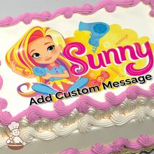 Load image into Gallery viewer, Sunny Day Always Sunny With You Photo Cake