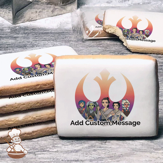 Star Wars Forces of Destiny Custom Message Cookies (Rectangle)