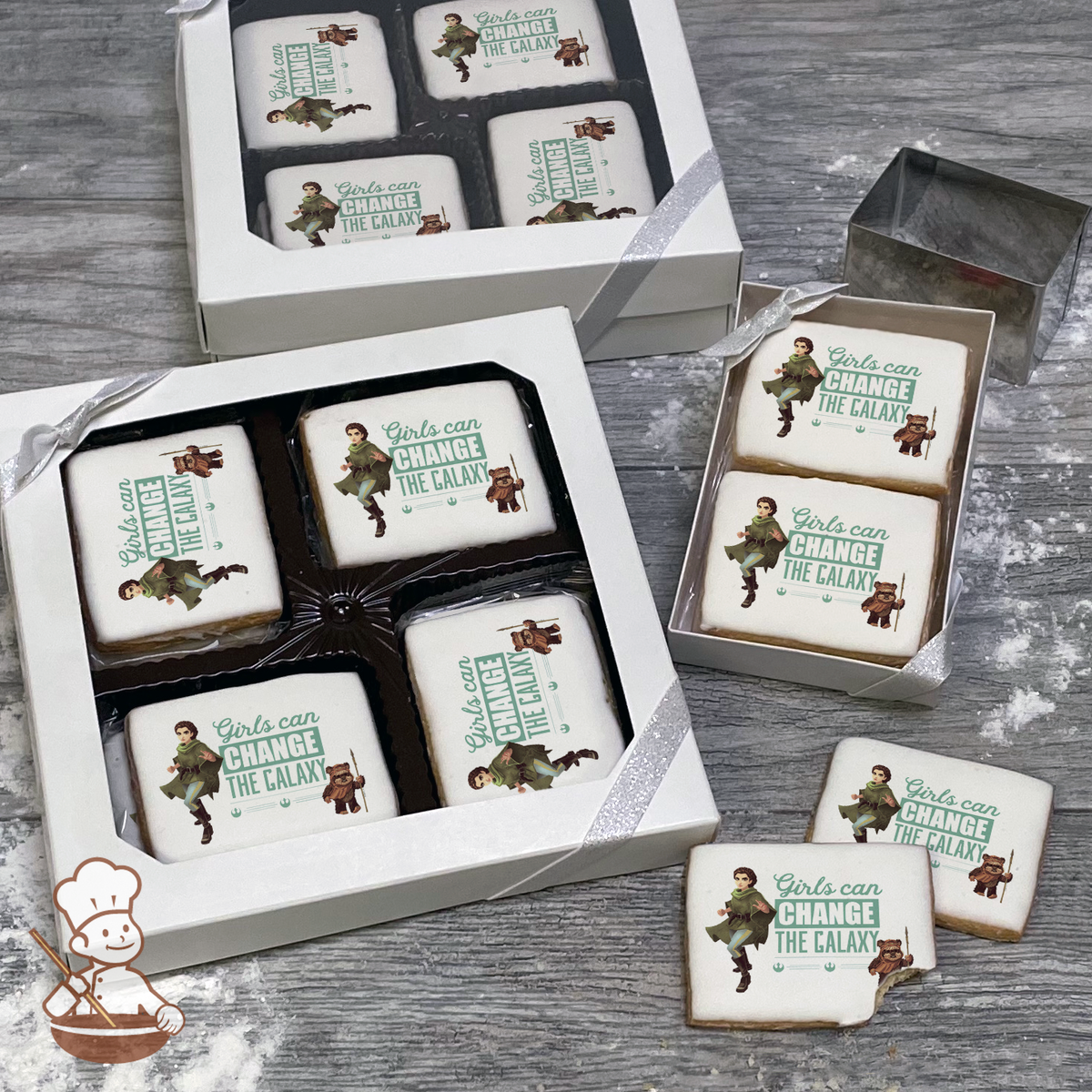 Star Wars Forces of Destiny Be Fearless Cookie Gift Box (Rectangle)