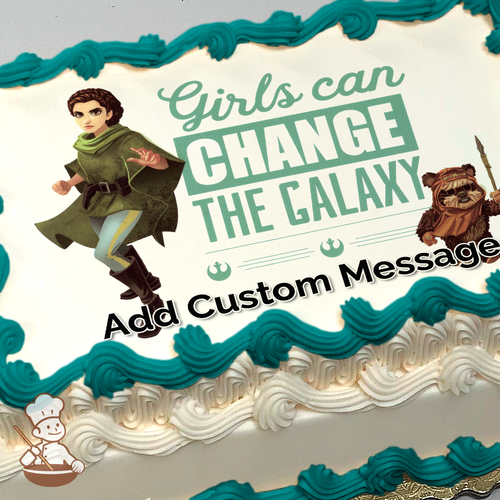 Star Wars Forces of Destiny Be Fearless Photo Cake