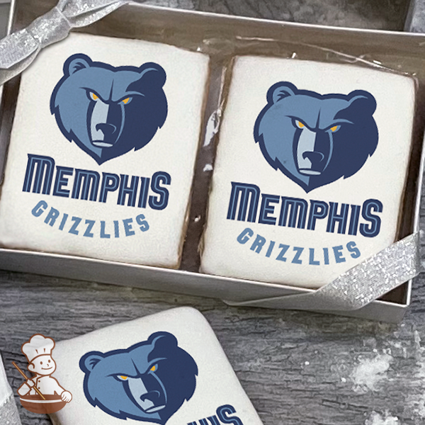 NBA Memphis Grizzlies Cookie Gift Box (Rectangle)