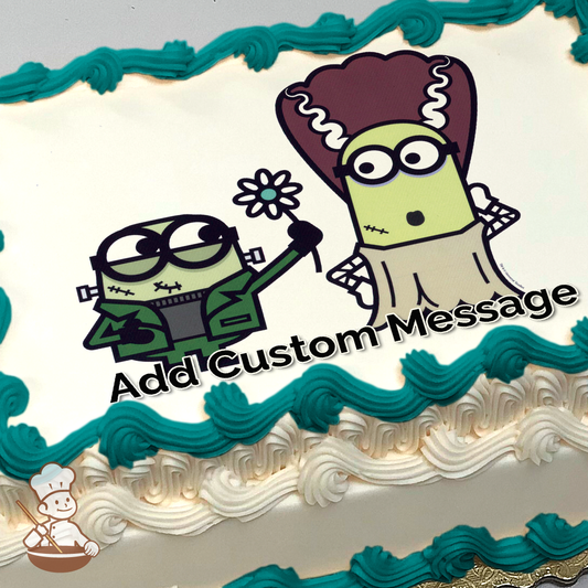Minions Monsters Photo Cake