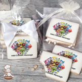 Muppet Babies Friendship Custom Message Cookies (Rectangle)