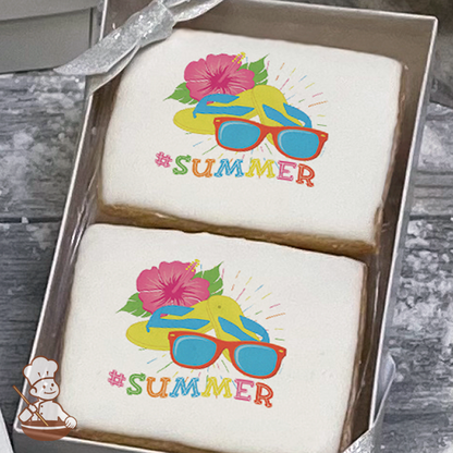 HASHTAG Summer Cookie Gift Box (Rectangle)