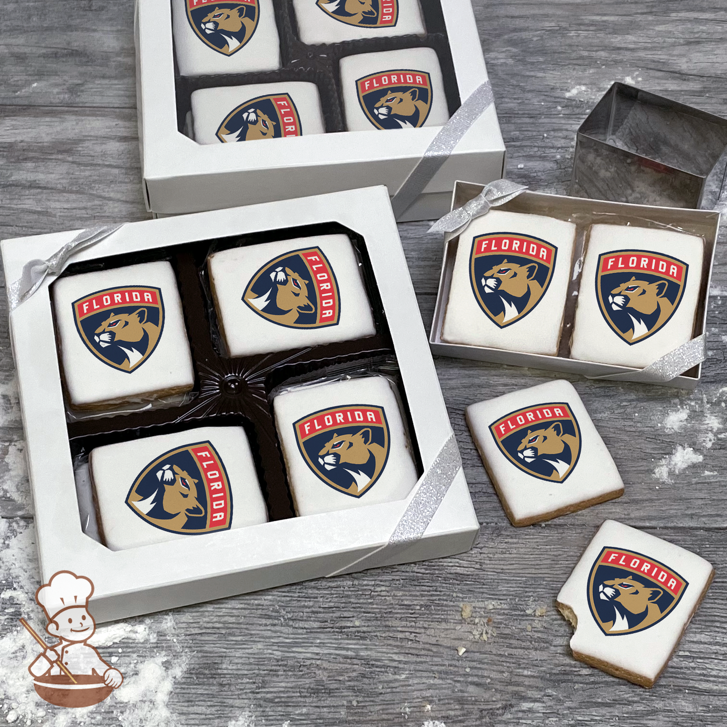 NHL Florida Panthers Cookie Gift Box (Rectangle)