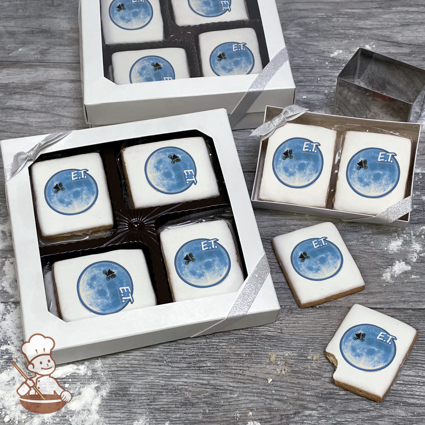 ET The Extra Terrestrial Cookie Gift Box (Rectangle)