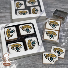 Load image into Gallery viewer, NFL Jacksonville Jaguars Cookie Gift Box (Rectangle)