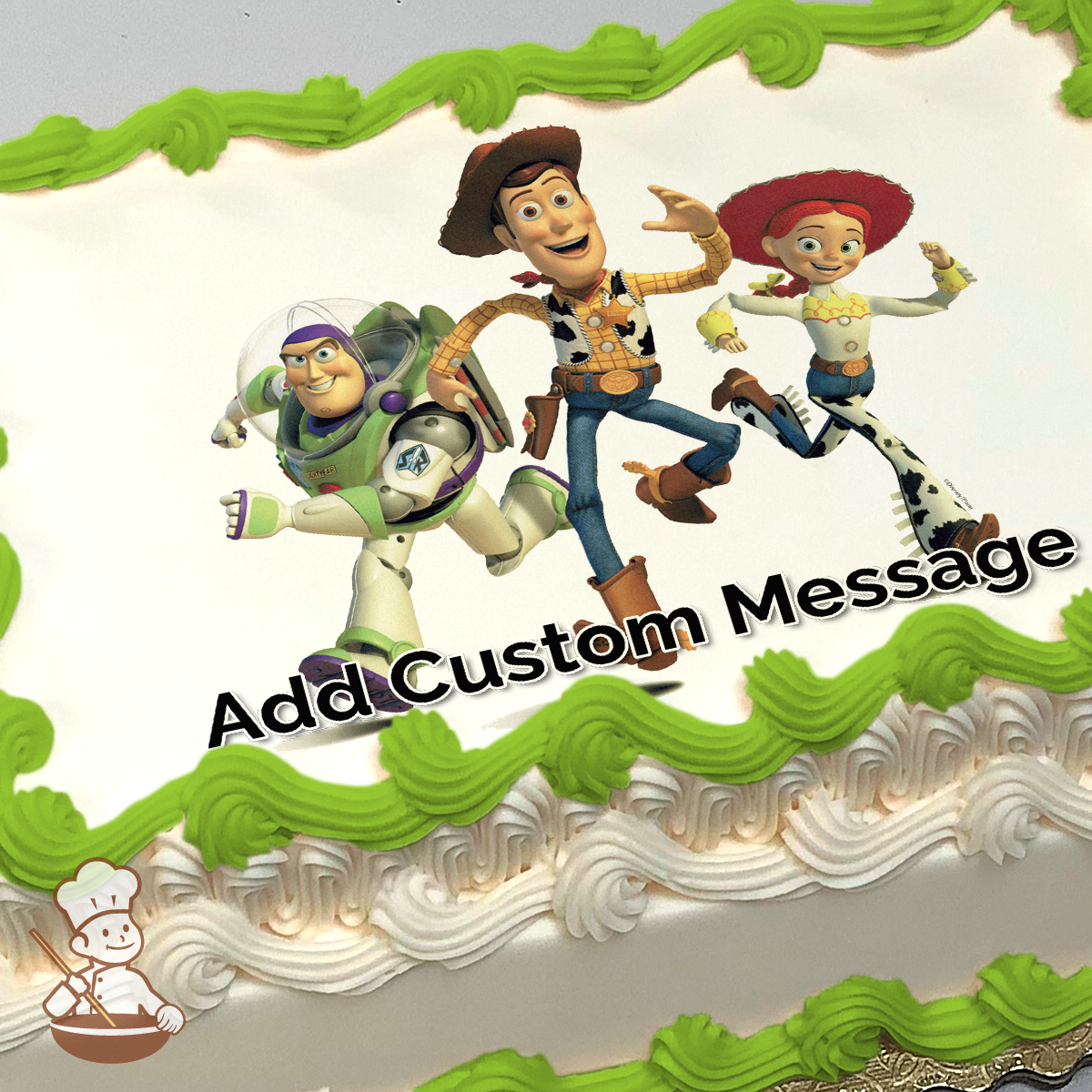 Disney Pixar Toy Story Its Play Time Photo Cake