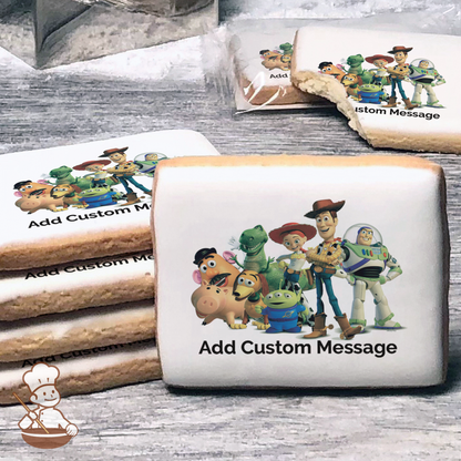 Disney Pixar Toy Story Custom Message Cookies (Rectangle)