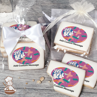 Saved By The Bell Custom Message Cookies (Rectangle)