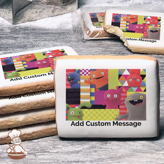 Ugly Dolls Whos Your Ugly Custom Message Cookies (Rectangle)