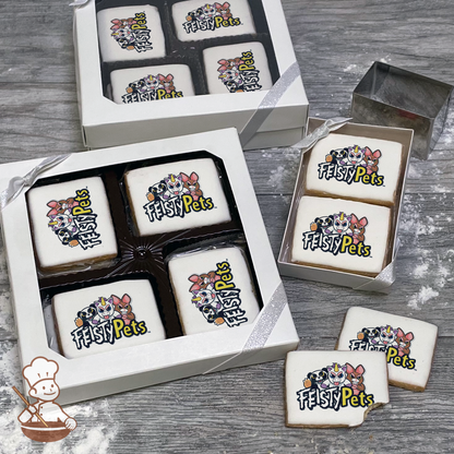 Feisty Pets Cookie Gift Box (Rectangle)