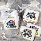 Feisty Pets Custom Message Cookies (Rectangle)