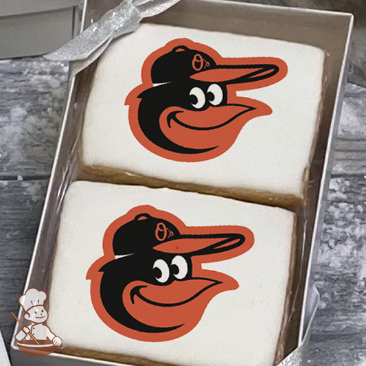 MLB Baltimore Orioles Cookie Gift Box (Rectangle)