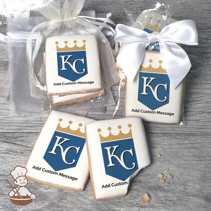 MLB Kansas City Royals Custom Message Cookies (Rectangle)