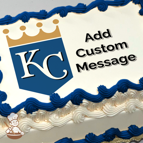 MLB Kansas City Royals Photo Cake
