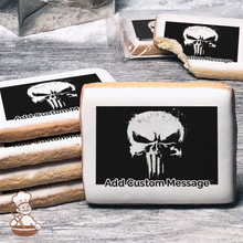 Load image into Gallery viewer, The Punisher Custom Message Cookies (Rectangle)