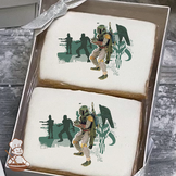 Star Wars Boba Fett Cookie Gift Box (Rectangle)
