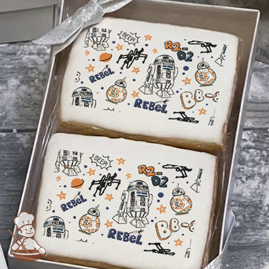 Star Wars R2-D2 Cookie Gift Box (Rectangle)