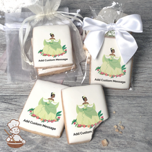 Load image into Gallery viewer, Disney Princess Tiana Custom Message Cookies (Rectangle)
