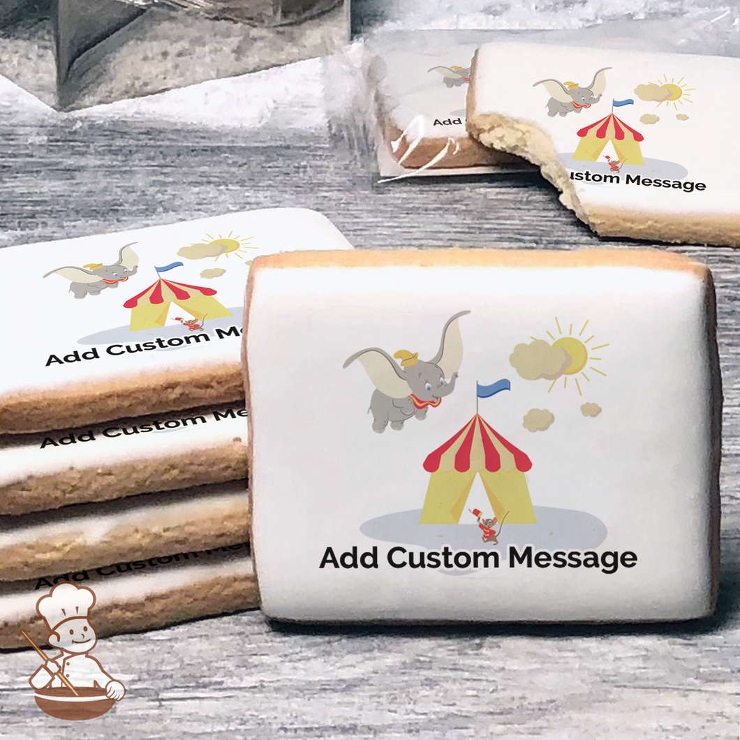Dumbo Custom Message Cookies (Rectangle)