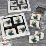 Disney Princess Brave Merida Cookie Gift Box (Rectangle)