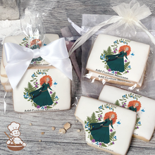 Load image into Gallery viewer, Disney Princess Brave Merida Custom Message Cookies (Rectangle)