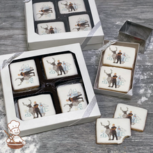 Load image into Gallery viewer, Frozen 2 Olaf, Sven &amp; Kristoff Cookie Gift Box (Rectangle)