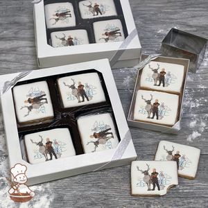 Frozen 2 Olaf, Sven & Kristoff Cookie Gift Box (Rectangle)