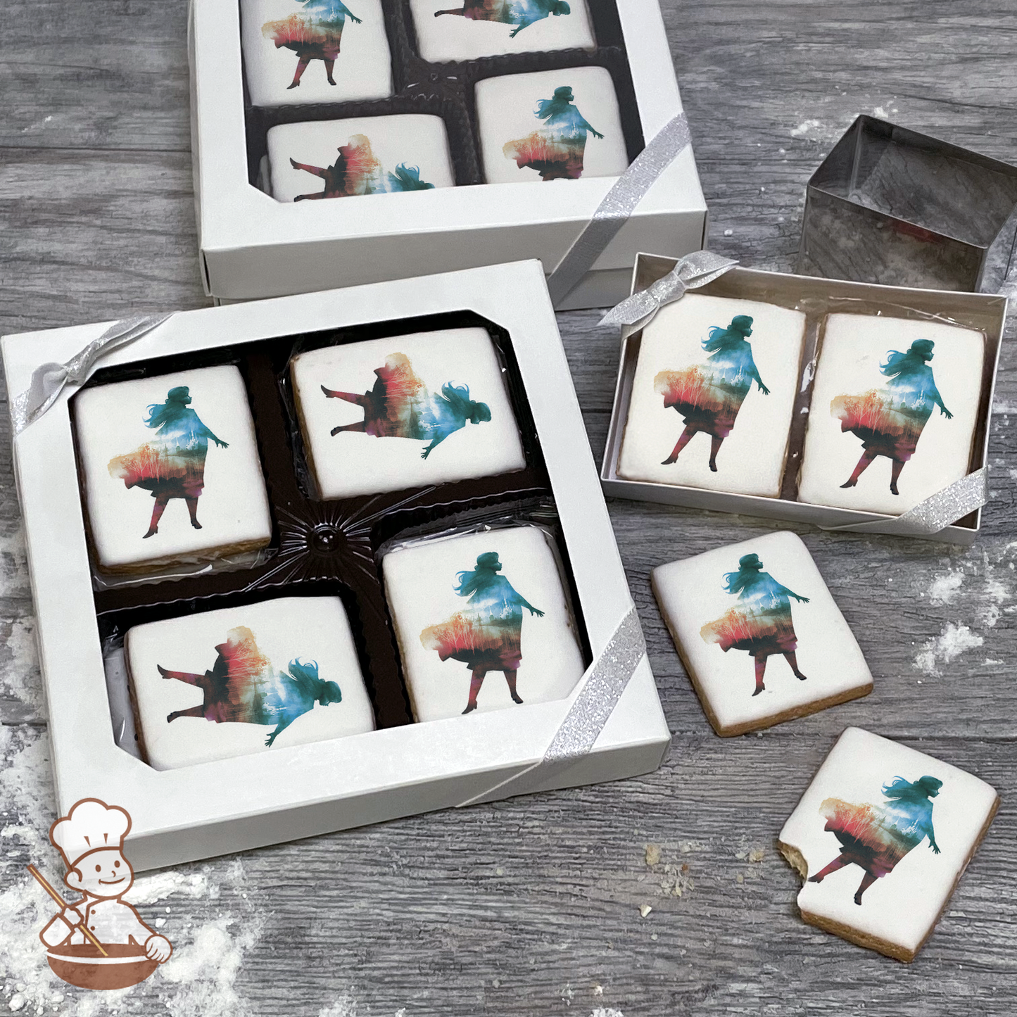 Frozen 2 Anna Cookie Gift Box (Rectangle)