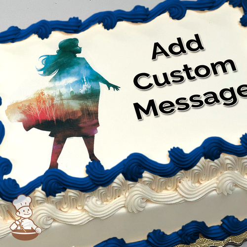 Frozen 2 Anna Photo Cake