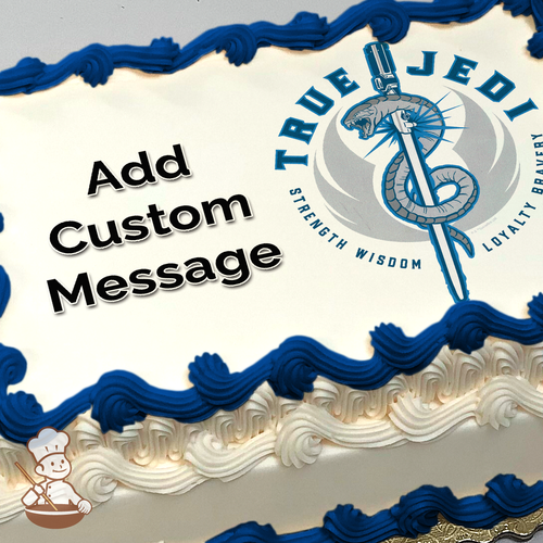 Star Wars Episode 9 True Jedi Photo Cake
