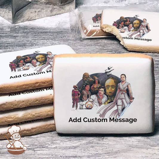 Star Wars Episode 9 Resistance Custom Message Cookies (Rectangle)