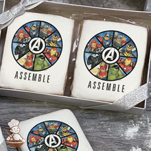 Load image into Gallery viewer, MARVEL Avengers Assemble Cookie Gift Box (Rectangle)