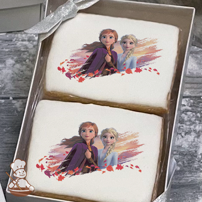 Frozen 2 Elsa and Anna Cookie Gift Box (Rectangle)