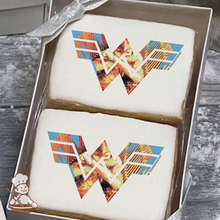 Load image into Gallery viewer, Wonder Woman 1984 Fight For Justice Cookie Gift Box (Rectangle)