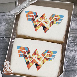 Wonder Woman 1984 Fight For Justice Cookie Gift Box (Rectangle)
