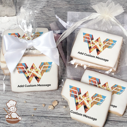 Wonder Woman 1984 Fight For Justice Custom Message Cookies (Rectangle)
