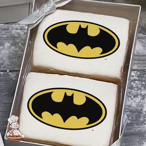 Batman Emblem Cookie Gift Box (Rectangle)