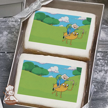Load image into Gallery viewer, Adventure Time Finn and Jake Cookie Gift Box (Rectangle)