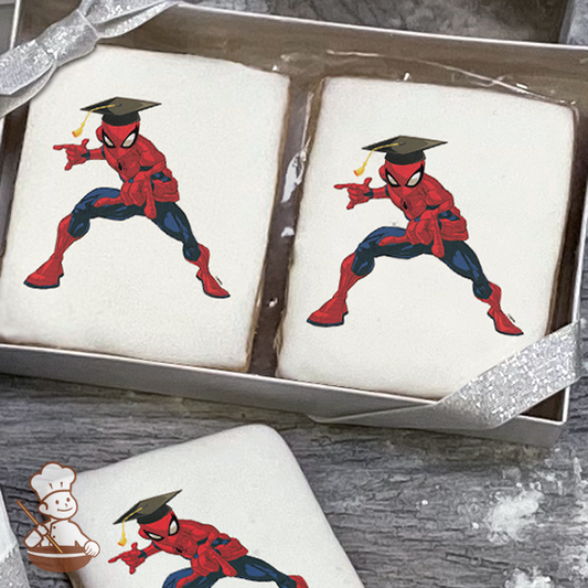 Marvel's Spider-Man Graduation Cookie Gift Box (Rectangle)