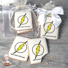 Load image into Gallery viewer, Justice League Flash Custom Message Cookies (Rectangle)