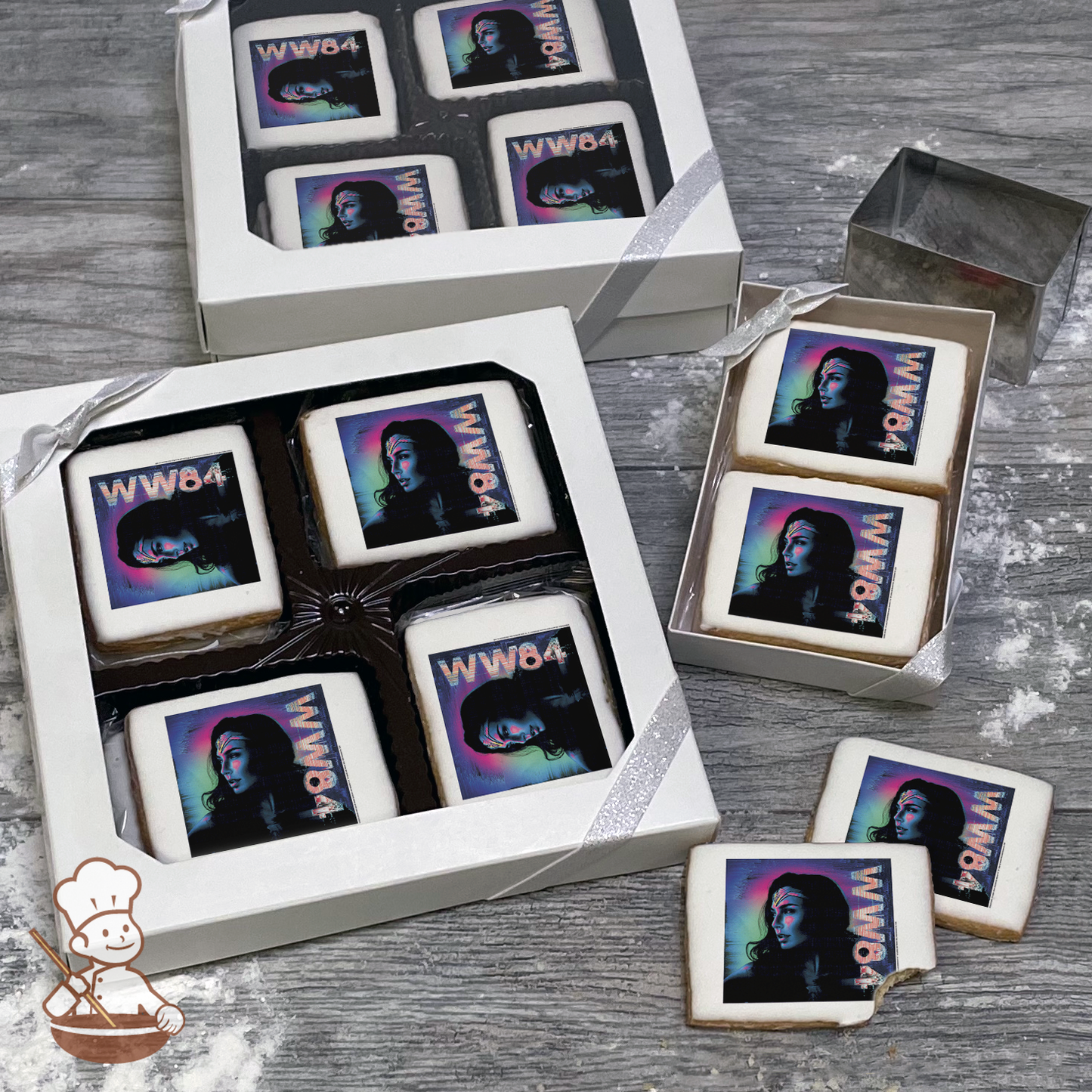 Wonder Woman 84 Cookie Gift Box (Rectangle)