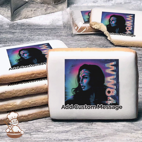 Wonder Woman 84 Custom Message Cookies (Rectangle)