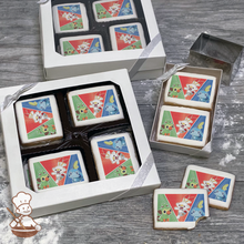 Load image into Gallery viewer, Pokemon Grass, Fire &amp; Water Cookie Gift Box (Rectangle)