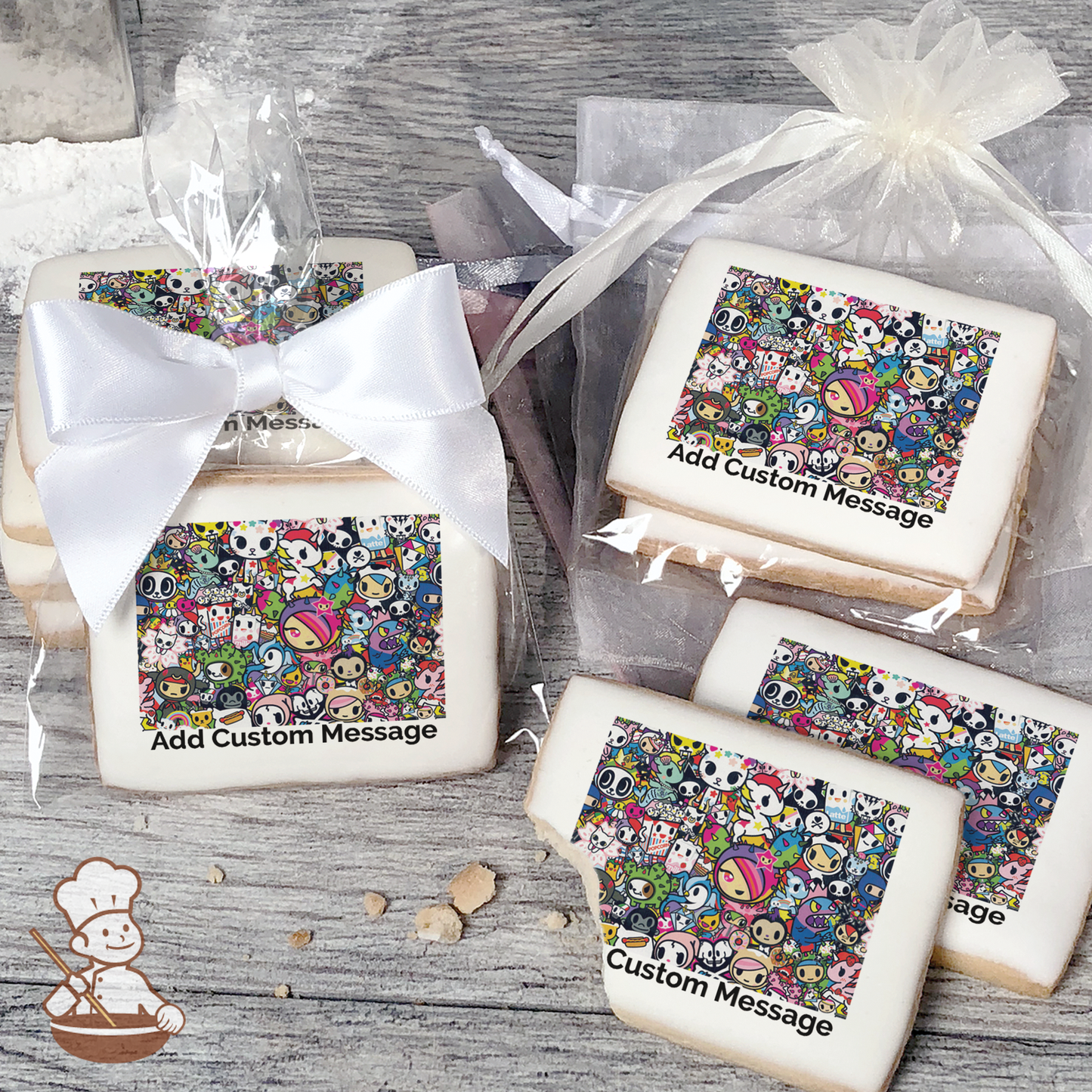 Tokidoki Custom Message Cookies (Rectangle)