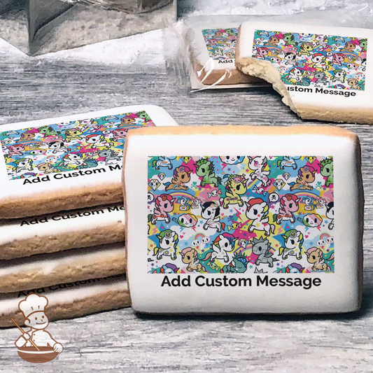 Tokidoki Unicorn Custom Message Cookies (Rectangle)