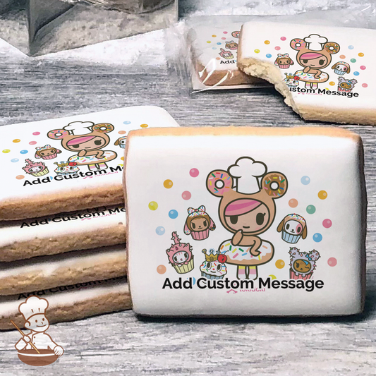 Tokidoki Donutella Custom Message Cookies (Rectangle)
